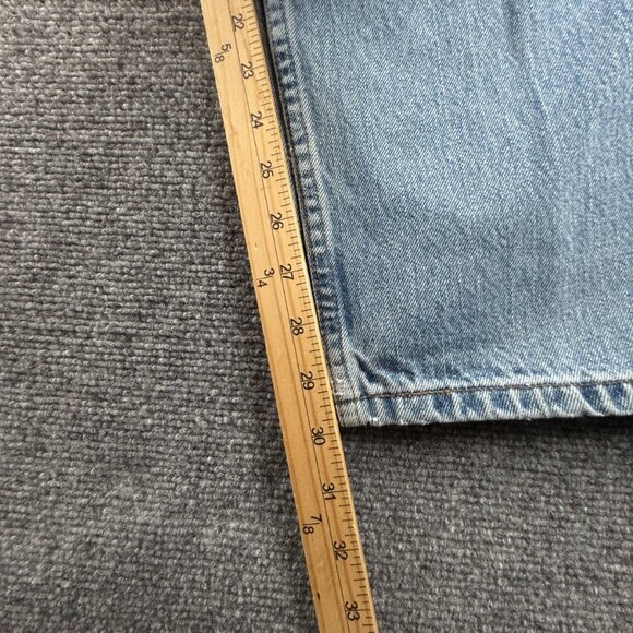 VTG Levi's Blue Jeans Men All Cotton Light Wash Urban Baggy Denim ACTL 30X30 - Picture 7 of 16